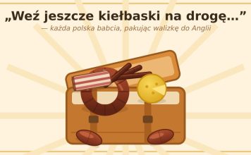 Przewóz mięsa do Anglii – czy stracisz swojską kiełbasę? Kara do £5000 Przewóz mięsa do Anglii - walizka pełna kiełbasy, kabanosów i sera
